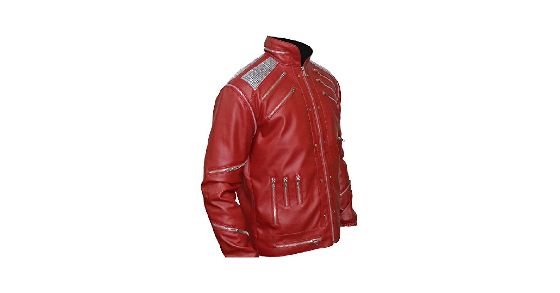 トップス MichaelJackson Beat It leather vest Michael Jackson BEAT IT Leather Jacket - MAX CADY